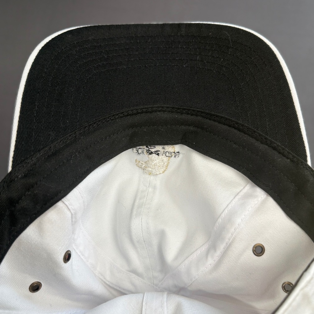 Gold Eagle Club Hat, Beige Twill Golf Dad Hat, Adjustable Strapback Mens‎ - Picture 5 of 5